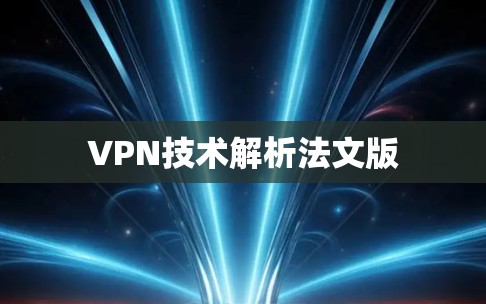 VPN技术解析法文版
