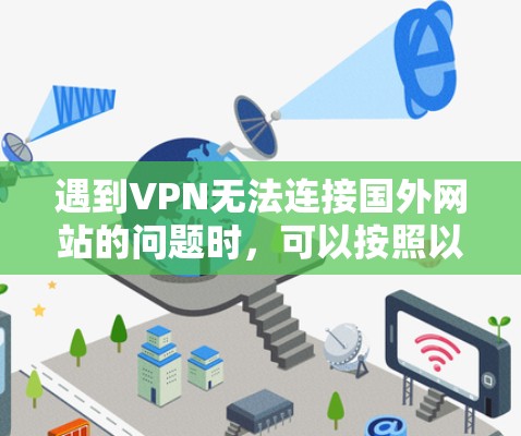 遇到VPN无法连接国外网站的问题时，可以按照以下步骤逐步排查和解决