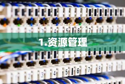 1.资源管理 1.资源管理