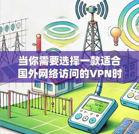 当你需要选择一款适合国外网络访问的VPN时,以下是一些关键点和建议,帮助你做出明智的选择 当你需要选择一款适合国外网络访问的VPN时,以下是一些关键点和建议,帮助你做出明智的选择