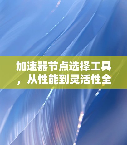 加速器节点选择工具,从性能到灵活性全面解析 加速器节点选择工具,从性能到灵活性全面解析