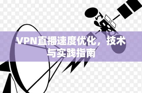 VPN直播速度优化,技术与实践指南 VPN直播速度优化,技术与实践指南