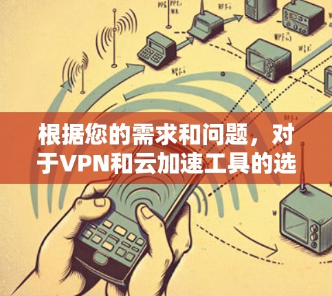 根据您的需求和问题,对于VPN和云加速工具的选择和使用,可以按照以下步骤进行 根据您的需求和问题,对于VPN和云加速工具的选择和使用,可以按照以下步骤进行