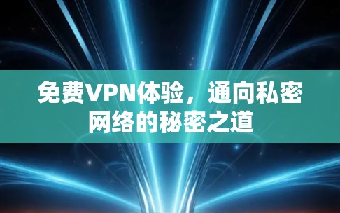 免费VPN体验，通向私密网络的秘密之道