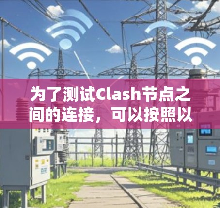 为了测试Clash节点之间的连接，可以按照以下步骤进行