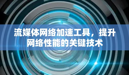 流媒体网络加速工具，提升网络性能的关键技术