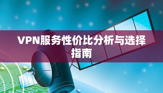 VPN服务性价比分析与选择指南