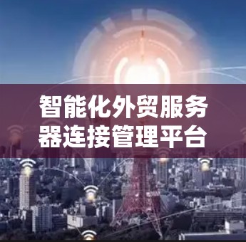 智能化外贸服务器连接管理平台助力企业数字化转型